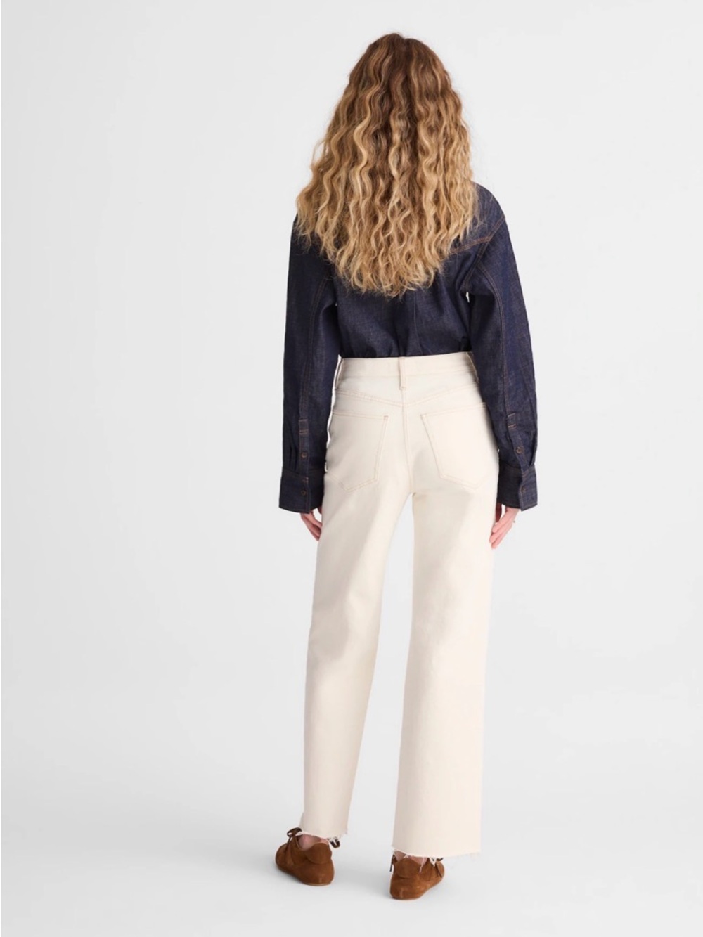 Madewell The Perfect Vintage Wide-Leg Crop Jean - Picture 3 of 8